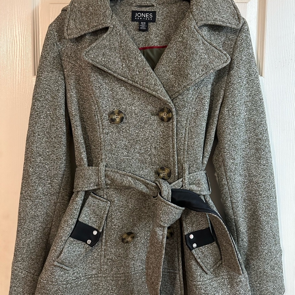 NWT Jones NY Moss Winter Coat Med